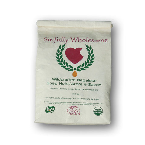 Soap Nuts - 250 gram bag - Sinfully Wholesome